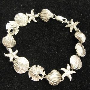 925 Sterling Silver Beach Bracelet